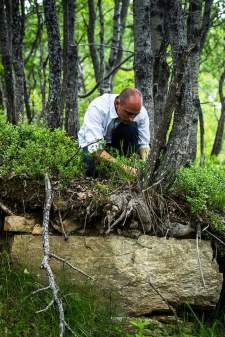 Maxime in the heart of nature