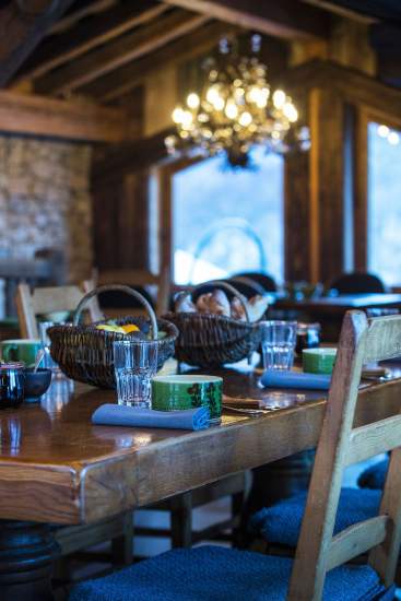 Dining room Gourmet Restaurant in Savoie, La Bouitte