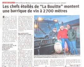 La Bouitte  Dauphiné Libéré